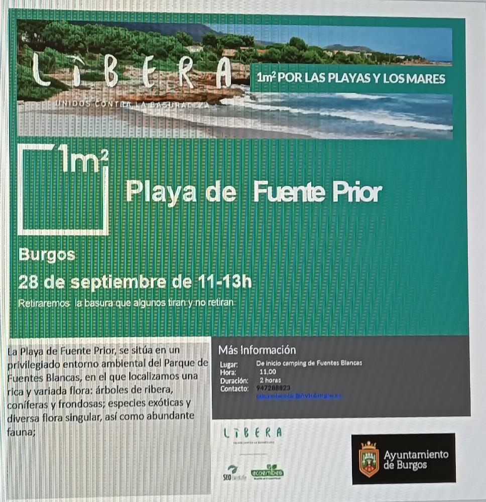 Imagen Recogida de Basuraleza en Fuente Prior, el domingo 28 de septiembre de 2025