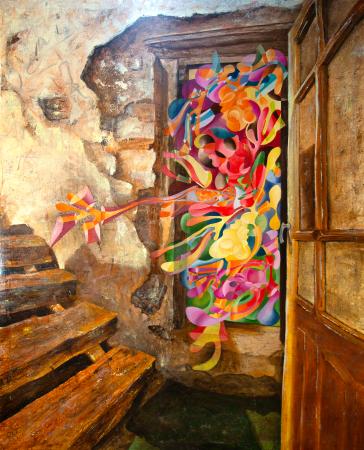 '' De lo innegable a lo utópico''. Marta Ubierna Pintura