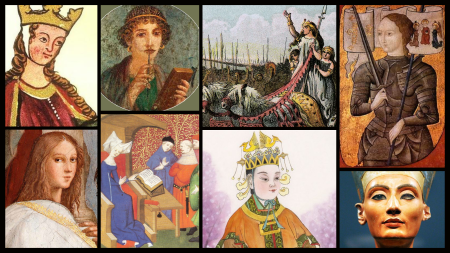 Image Mujeres que dejaron huella, de la Antigüedad a la Edad Media