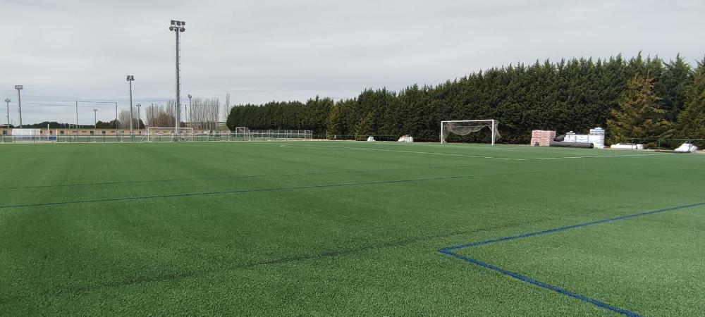 Imagen 17/4/23 El Ayuntamiento finaliza las obras de remodelación de dos campos de fútbol de Pallafría