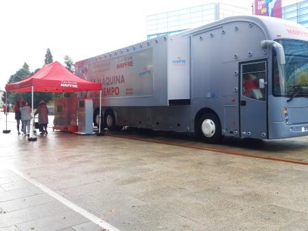 Imagen 20/10/2022 EL AYUNTAMIENTO Y FUNDACIÓN MAPFRE PRESENTAN EN BURGOS ‘LA MAQUINA DEL TIEMPO’