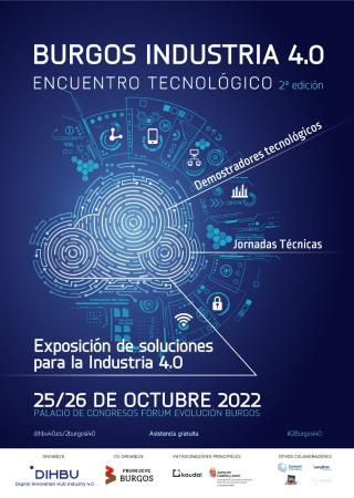 Imagen 25/10/2022  Segunda edición del ENCUENTRO TECNOLÓGICO BURGOS INDUSTRIA 4.0
