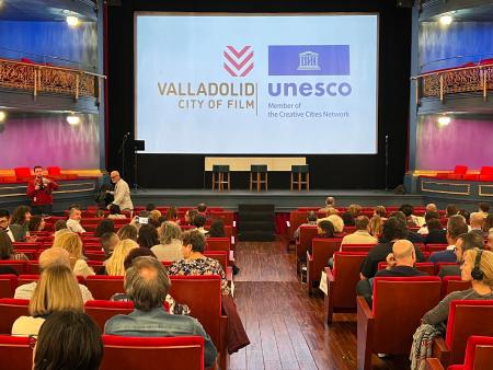 Image 27/10/2022 Burgos participa en la Gala “UNESCO Valladolid City of Film” en su primer acto en la presidencia de la Red de Ciudades...