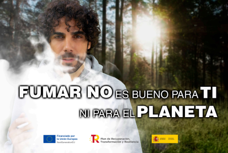 Imagen “EL HUMO NO TE DEJA VER" Campaña de Prevención del Tabaquismo