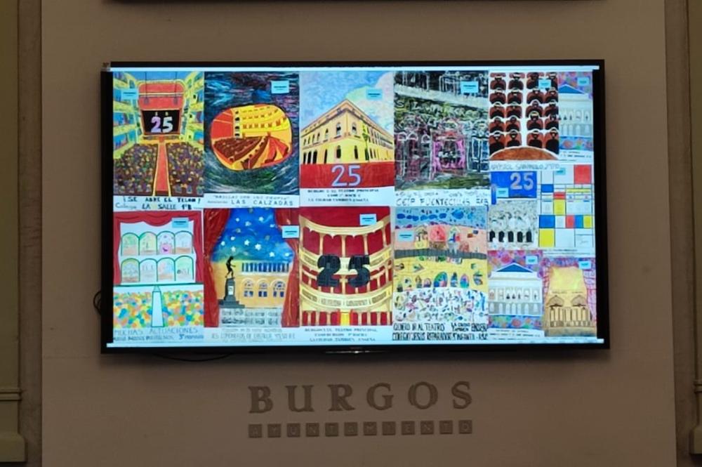 Imagen 2/12/2022 ENTREGA DE PREMIOS DEL XXI CONCURSO ESCOLAR DE CARTELES GIGANTES “BURGOS Y EL TEATRO PRINCIPAL”
