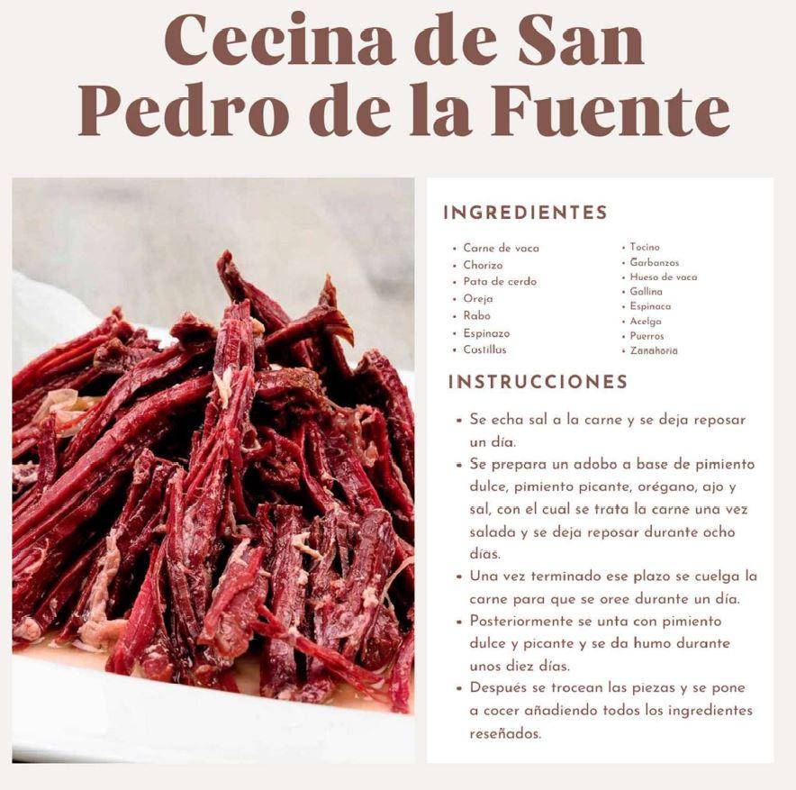 Imagen La Fiesta de la Cecina de San Pedro de la Fuente ha sido presentada a la Junta de Castilla y León como Fiesta de Interés Turístico Regional