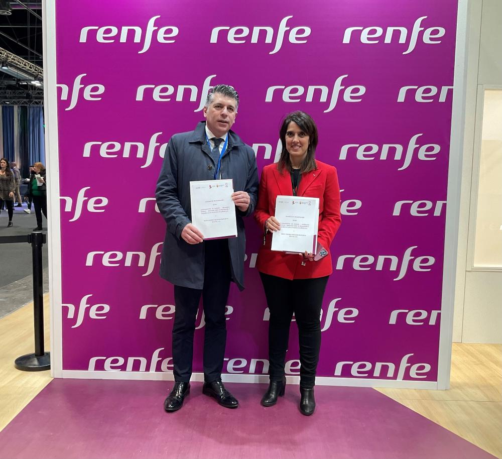 Imagen 18/01/2023 Renfe y Promueve Burgos se alían para promocionar el turismo a través de descuentos en los trenes