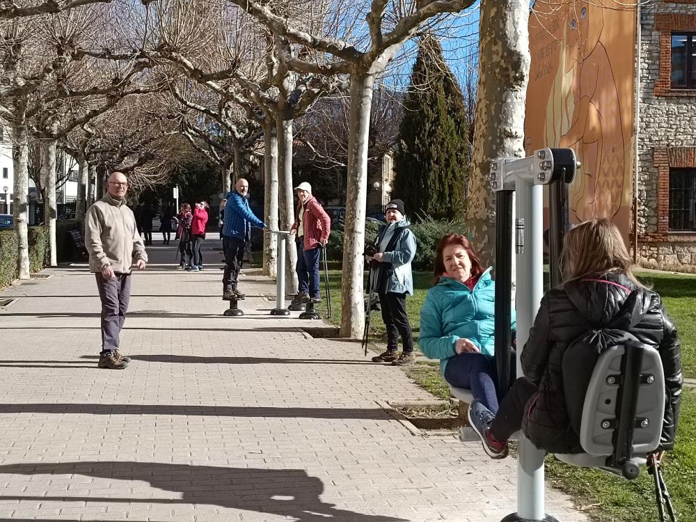 Imagen 24/2/23 El Ayuntamiento de Burgos presenta el Parque Biosaludable “Aulas María Zambrano”