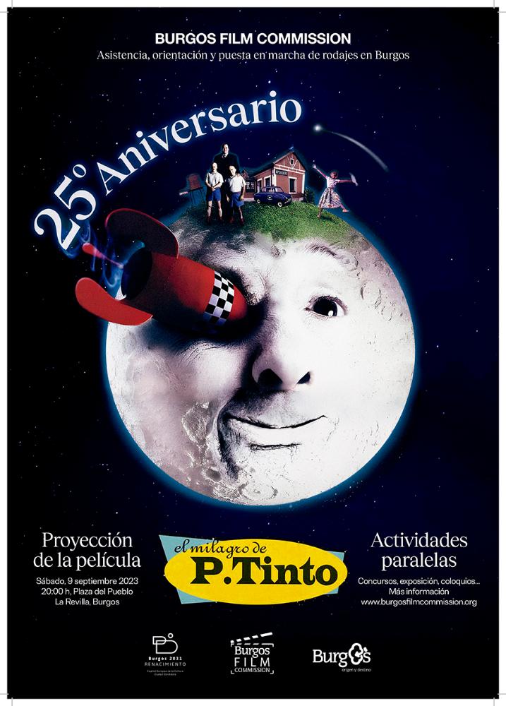 Imagen 07/09/2023 La Burgos Film Commission celebra el 25 aniversario del estreno de «El milagro de P. Tinto»