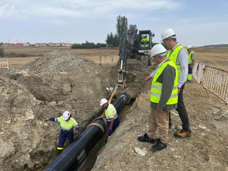 Image 08/09/2023 Aguas de Burgos invierte casi medio millón en la renovación de canalizaciones entre Quintanilla Vivar y Vivar del Cid