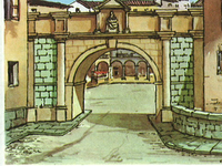 Imagen Material sobre las puertas de la muralla de Burgos