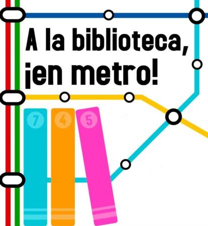 Imagen a la biblioteca en metro