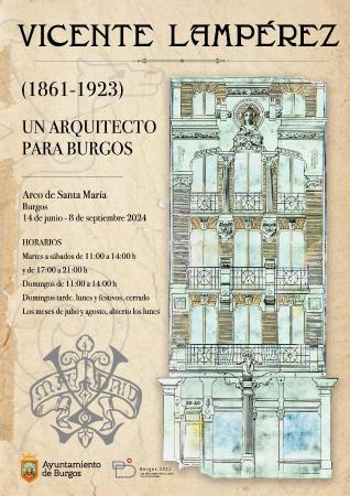 Image Vicente Lampérez y Romea (1861 – 1923). Un arquitecto para Burgos