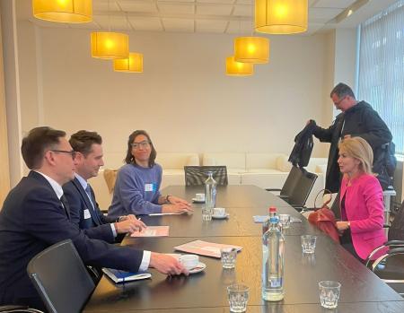 Imagen 28/3/23 Bruselas comparte la apuesta de Burgos 2031 por la recuperación del talento y la innovación cultural