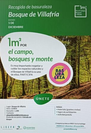 Image Recogida de Basuraleza en el Bosque de Villafría, el domingo 1 de...